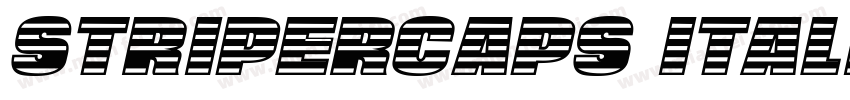 StriperCaps Italic字体转换